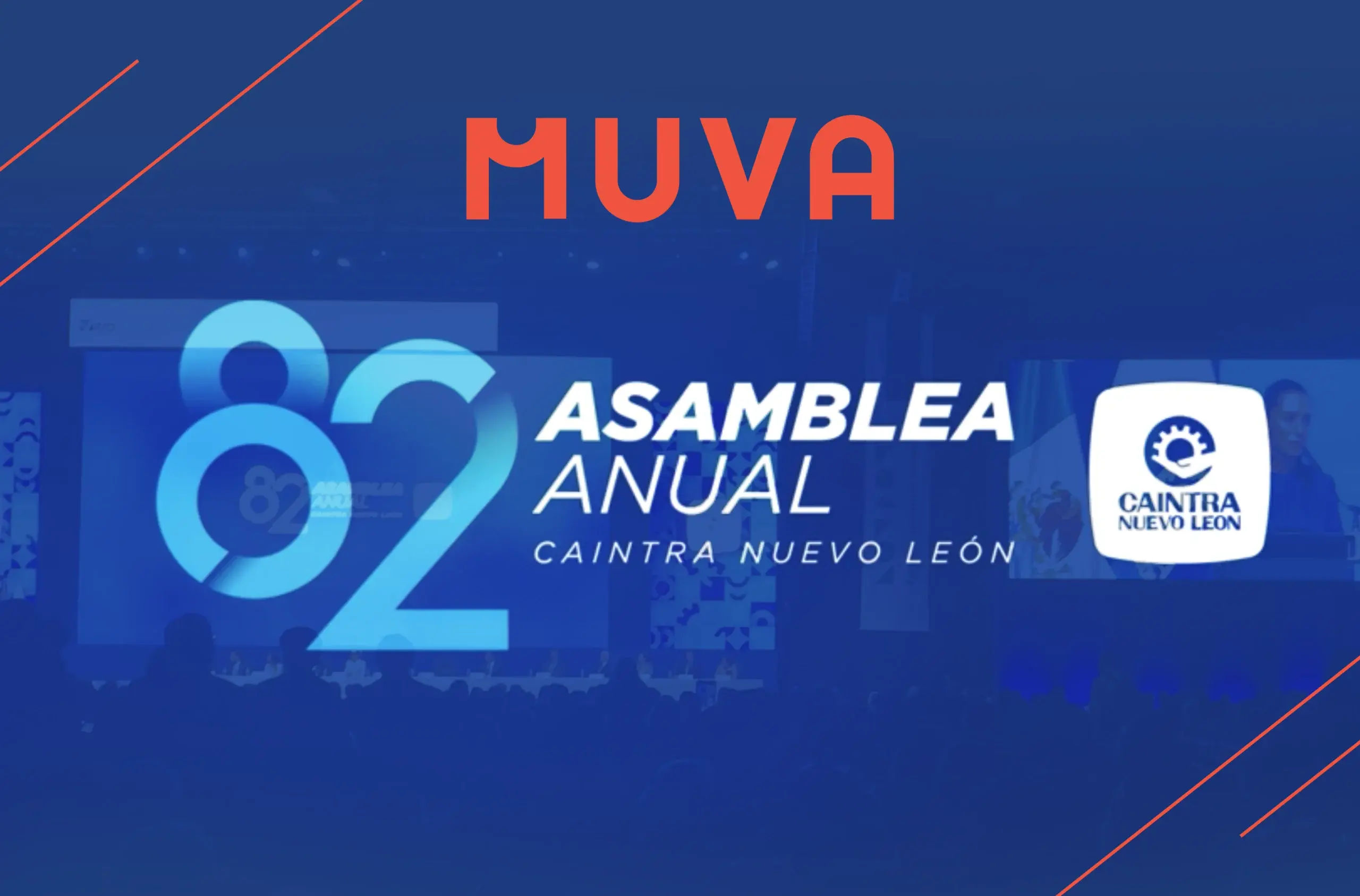 Grupo MUVA en la 82ª Asamblea Anual de CAINTRA: Liderando el Futuro Industrial de Nuevo León